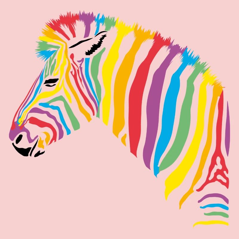 rainbow zebra