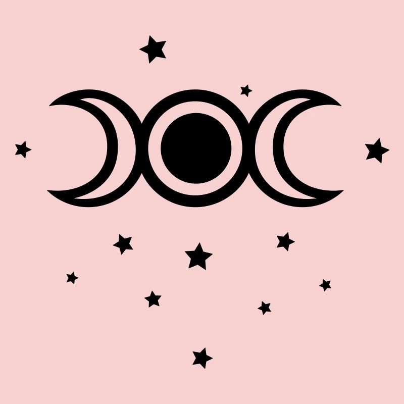 Triple moon and stars