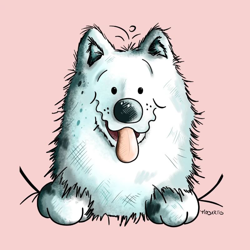 Cute Samoyed Dog
