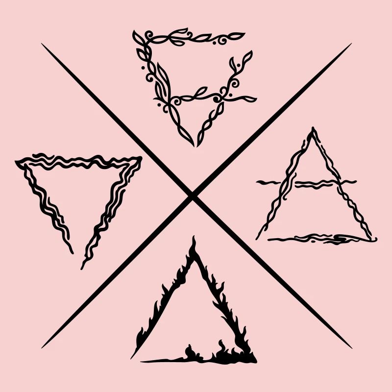Four Element Symbols