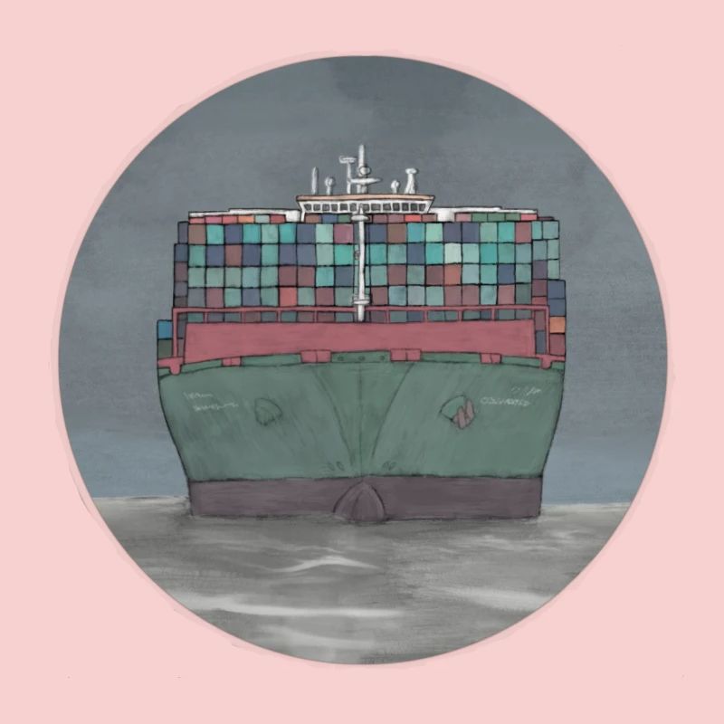 container ship
