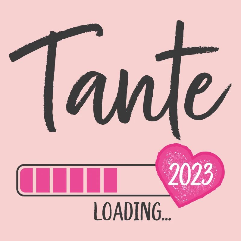 Tante Loading 2023 Herz Nichte Mädchen