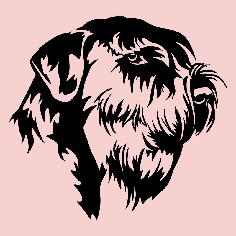 Tête de Schnauzer géant