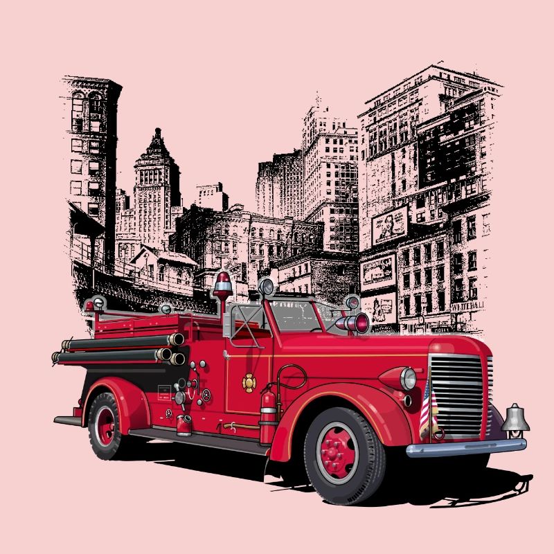 Fire engine New York 1930