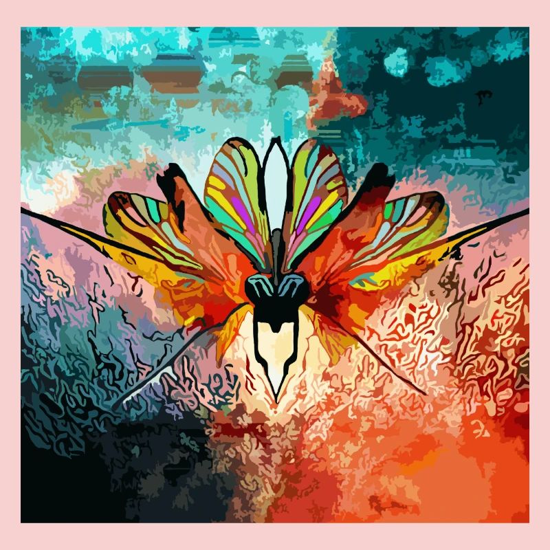 Rêve de papillon coloré