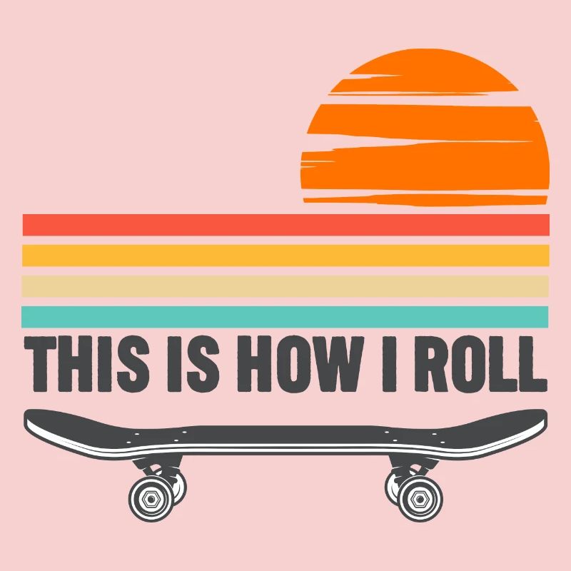 Skateboard c’est comme ça que je roule