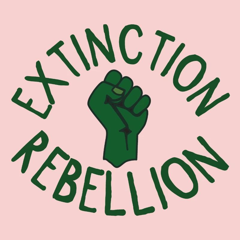 Extinction Rebellion Faust vert
