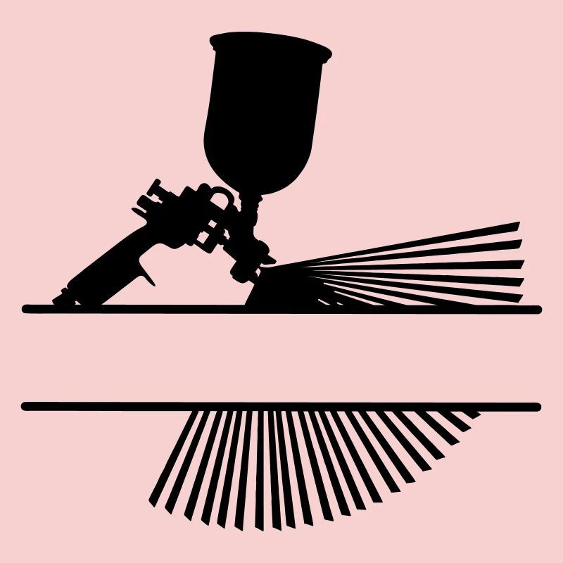 Spray mit Textbanner