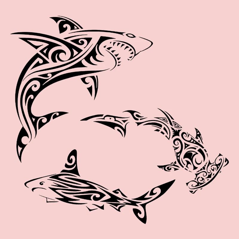 Requins polynésiens noirs