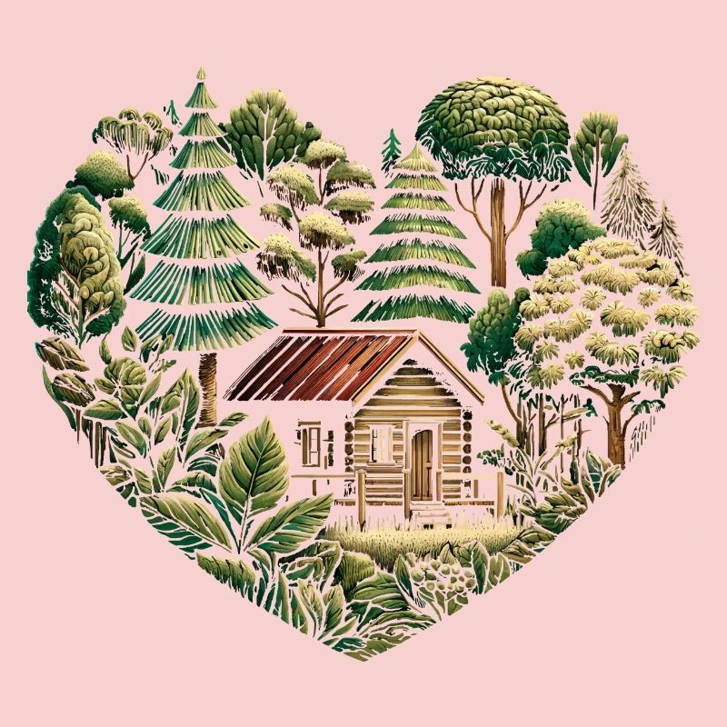 naturverbunden Leben mit einem Tiny House im Wald