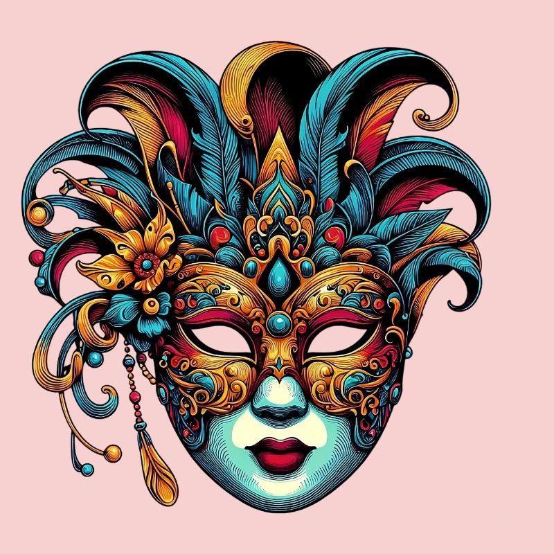 Masque du Carnaval de Venise