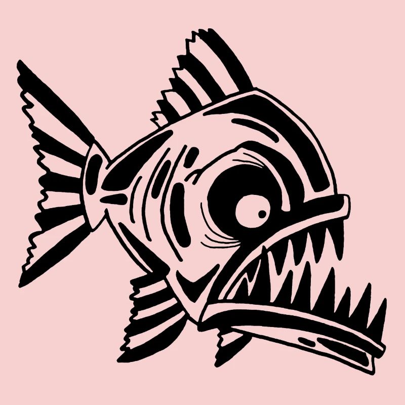 Poisson noir carnivore