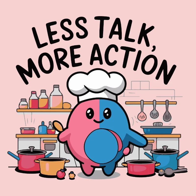 Moins de paroles, plus d’action Chef