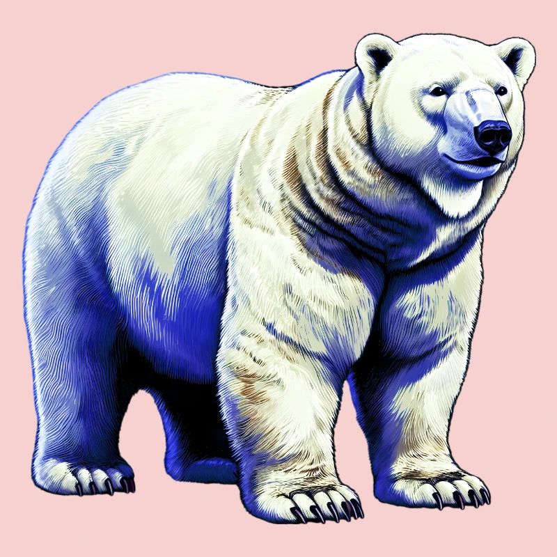 Weißer Eisbär