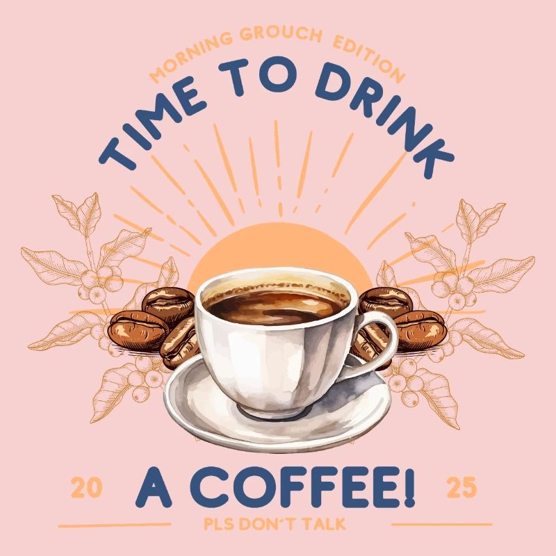 Il est temps de boire du café – Ne pas déranger