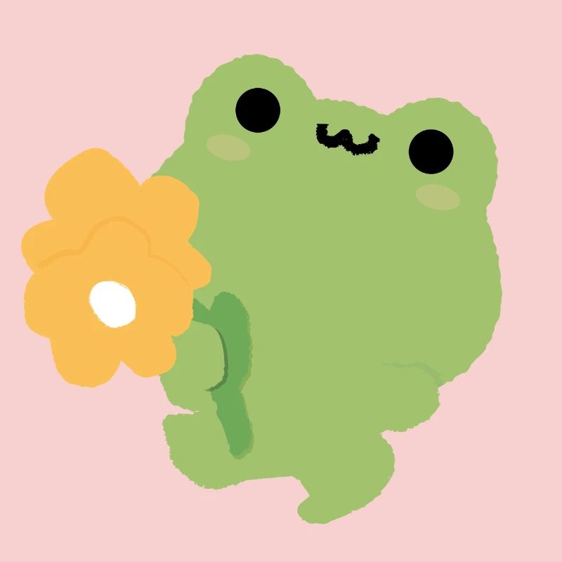 Romantic frog
