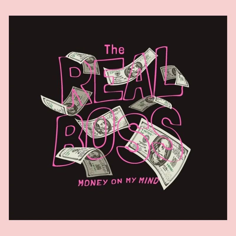 Neon Lines and Banknotes