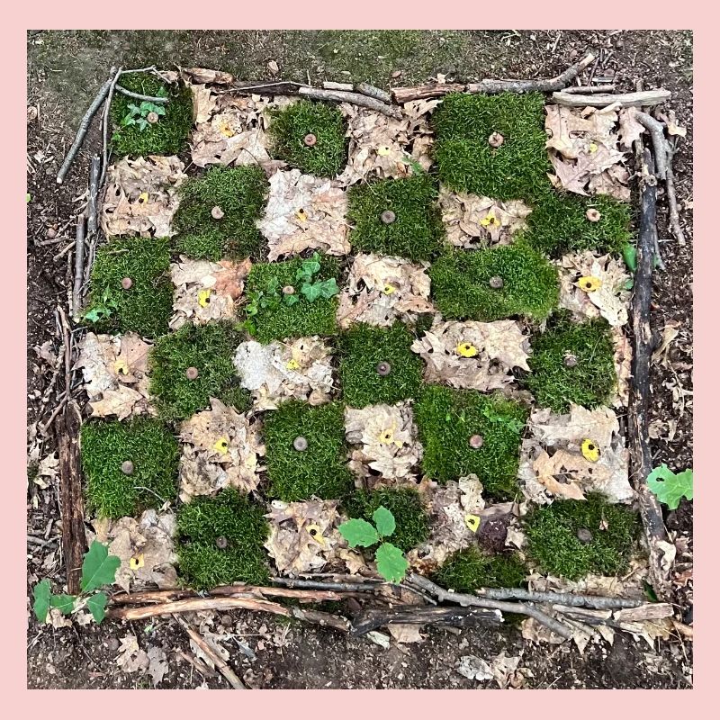 Forest Plants Pattern Design