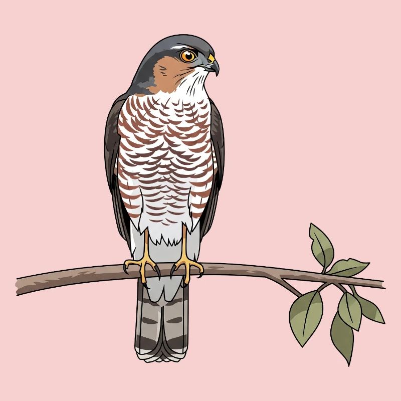 Sperber Greifvogel