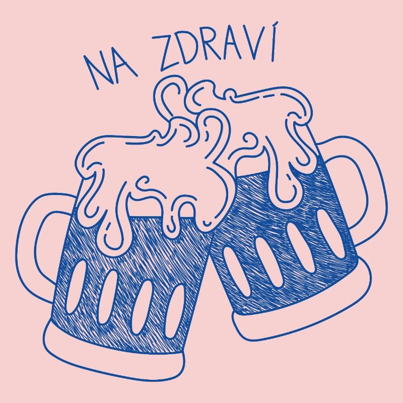 Biergläser mit Prost-Spruch
