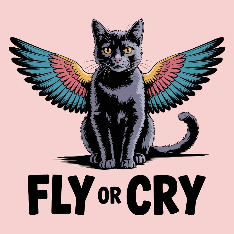 Fliege oder rufe Katze