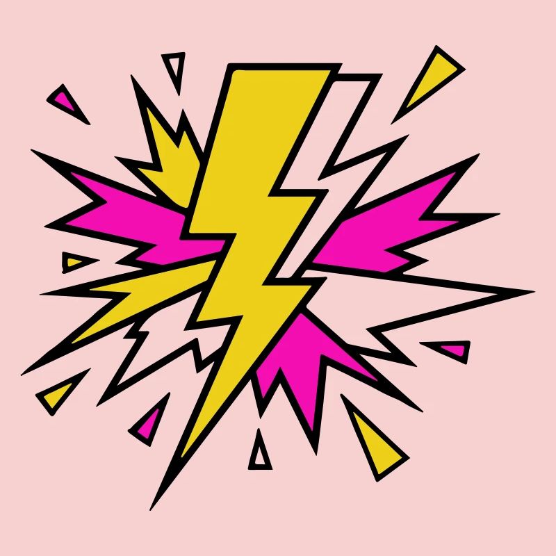 Yellow Beam Neon Explosion