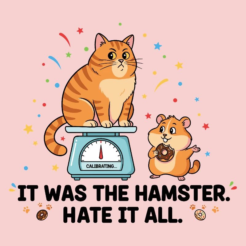 It was the hamster