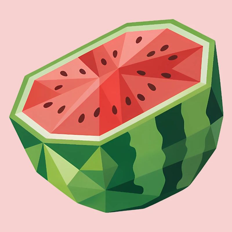 Melon - Cool Fruit Logo