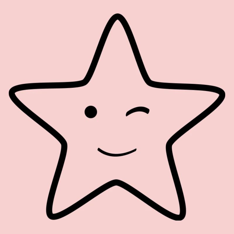 Zwinkernder Stern