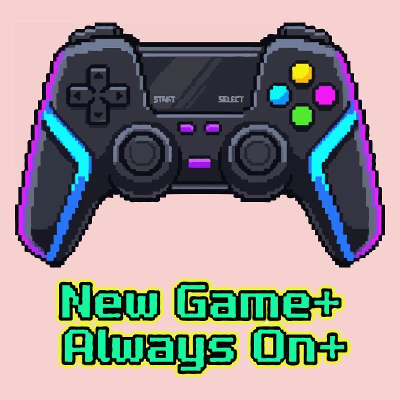 Neon Pixel Controller Neues Spiel Plus