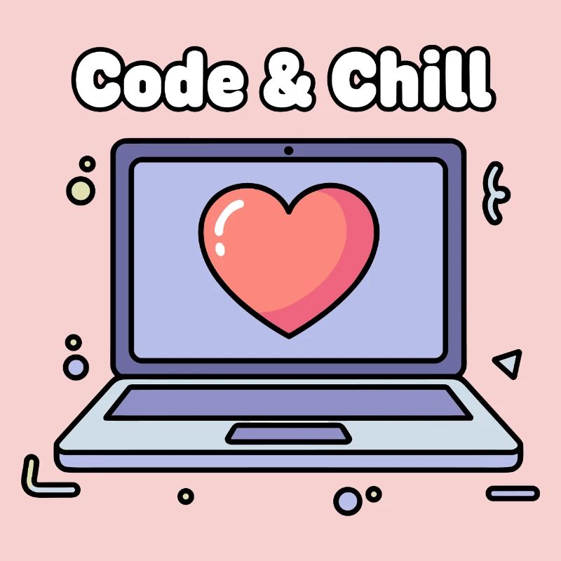 Code & Chill Herz Laptop