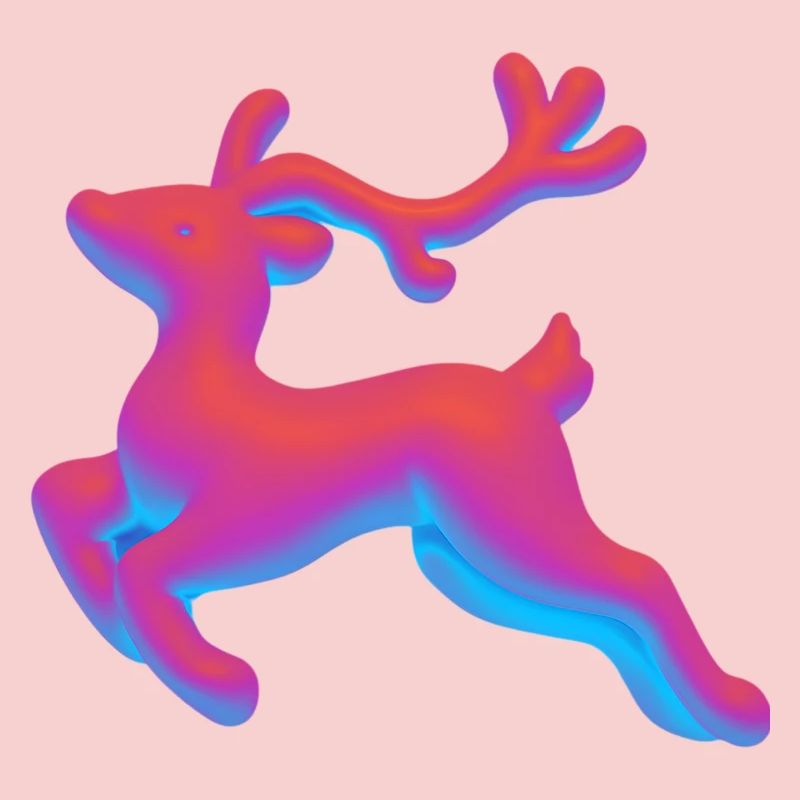 Chromatisches Neonrehreh