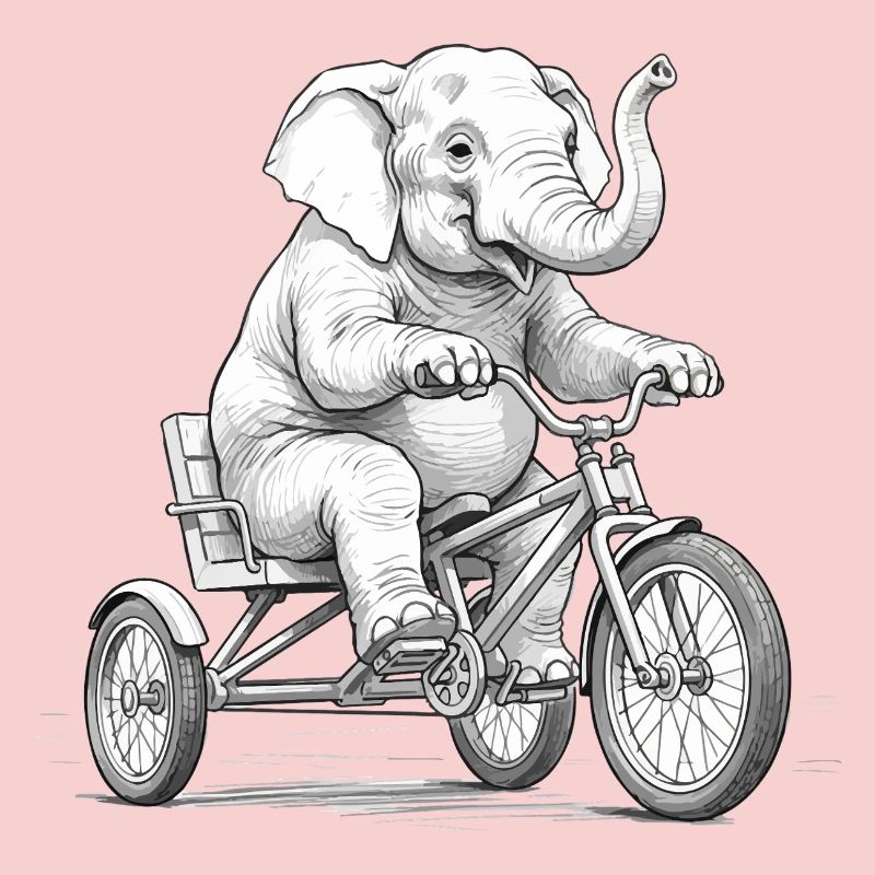 Elephant on a Tricycle