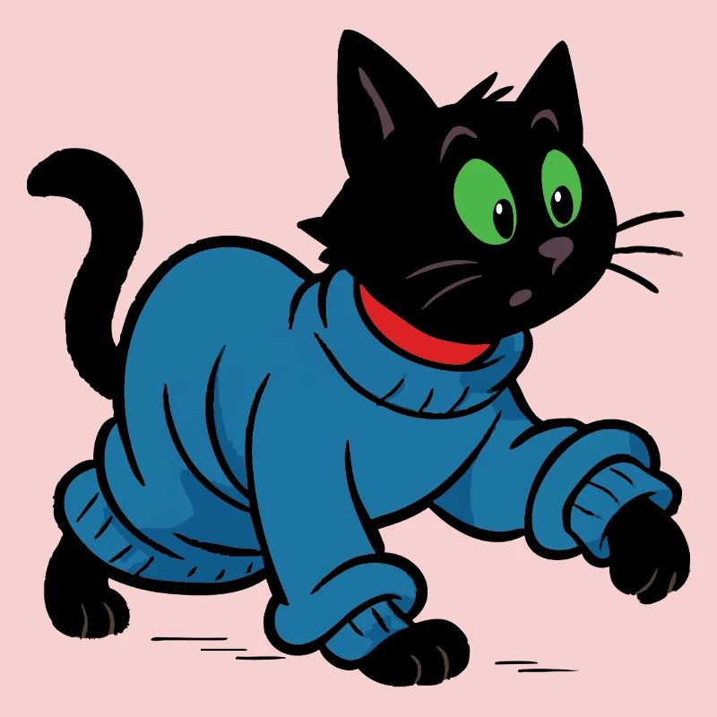 Meeko en pull oversize