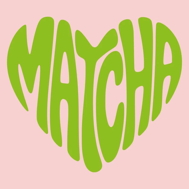 Matcha Heart Shape