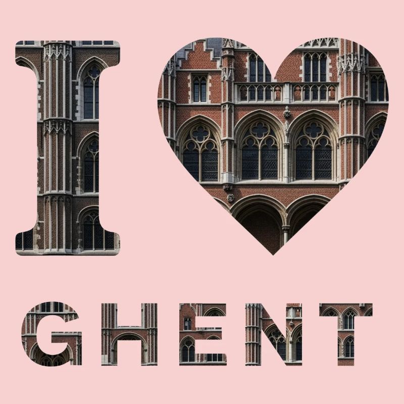 J’adore Gand – Design architectural gothique
