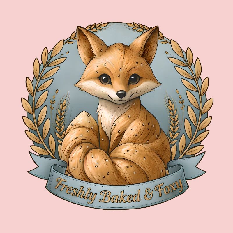 Fraîchement cuit & Foxy – Illustration de renard