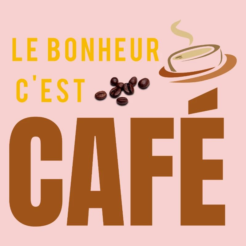 Happiness is coffee
