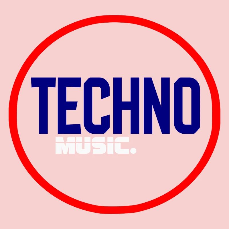 Techno Pulse Circle Logo