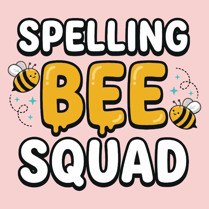 Spelling Bee Squad Cute Bee Team