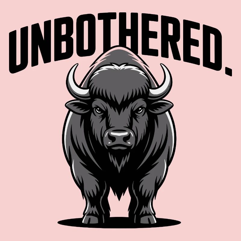 Unbothered Bull Emblem