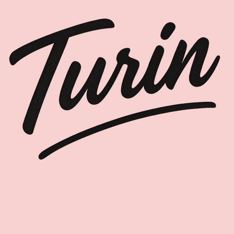 Turin Script Hand Lettering