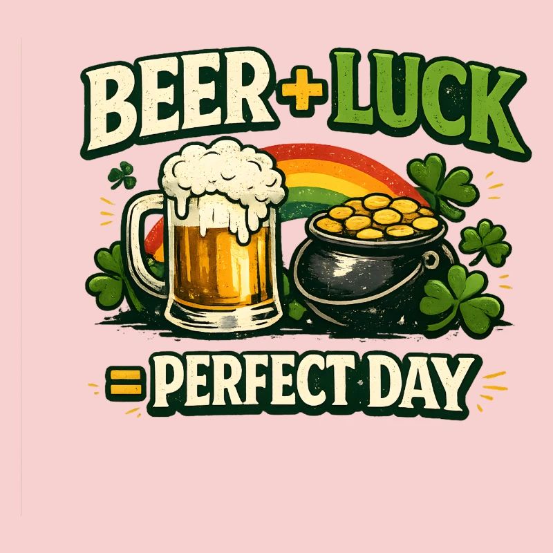 Journée parfaite de la chance de la bière