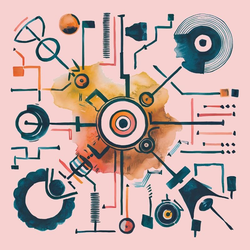 Plan de plan du diagramme mécanique