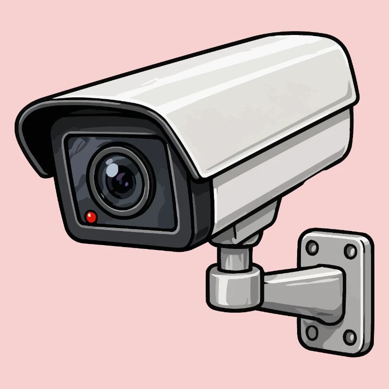 Security Camera Illustration