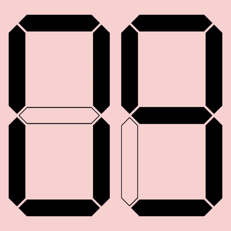 NUMBER 09 Zero Nine Birthday Gift Digital