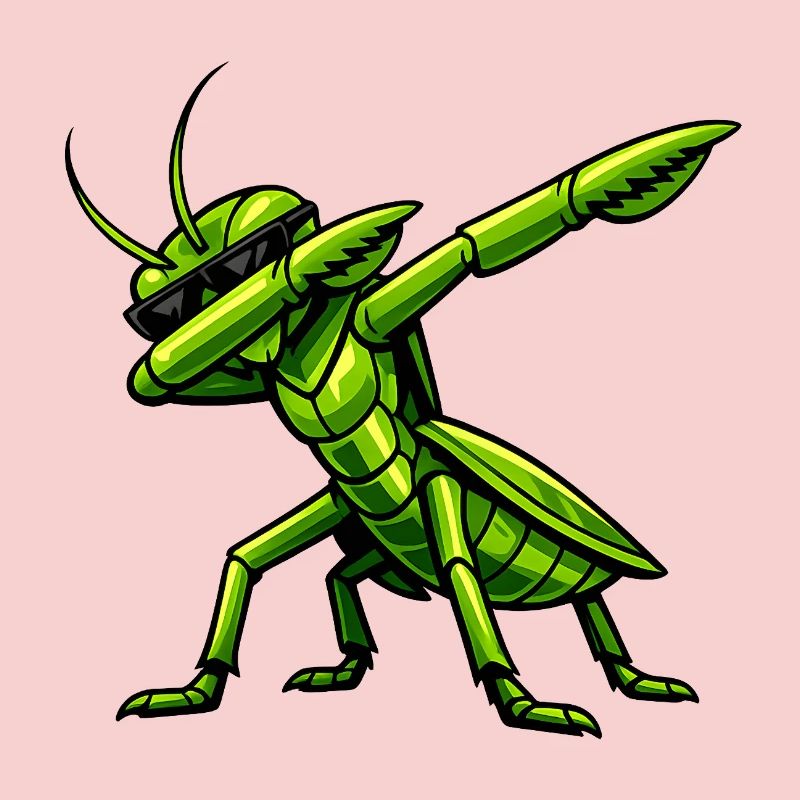 Dabbing Praying Mantis