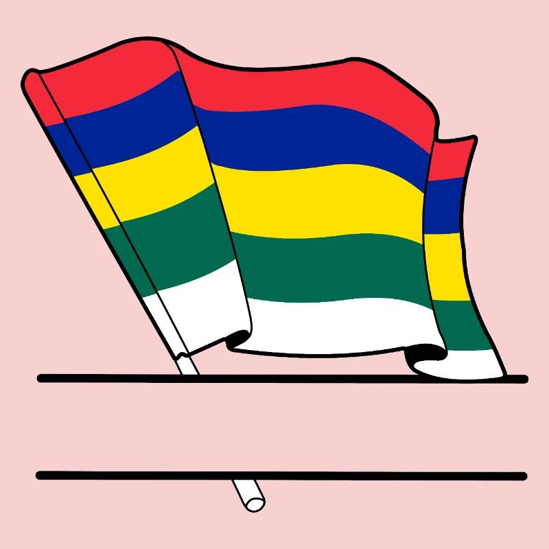 Drapeau de Terschelling – Conception personnalisée de l’île