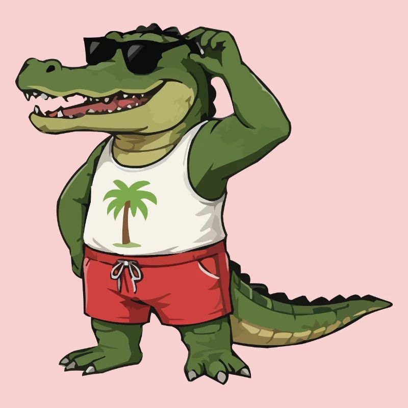 Bande dessinée Crocodile