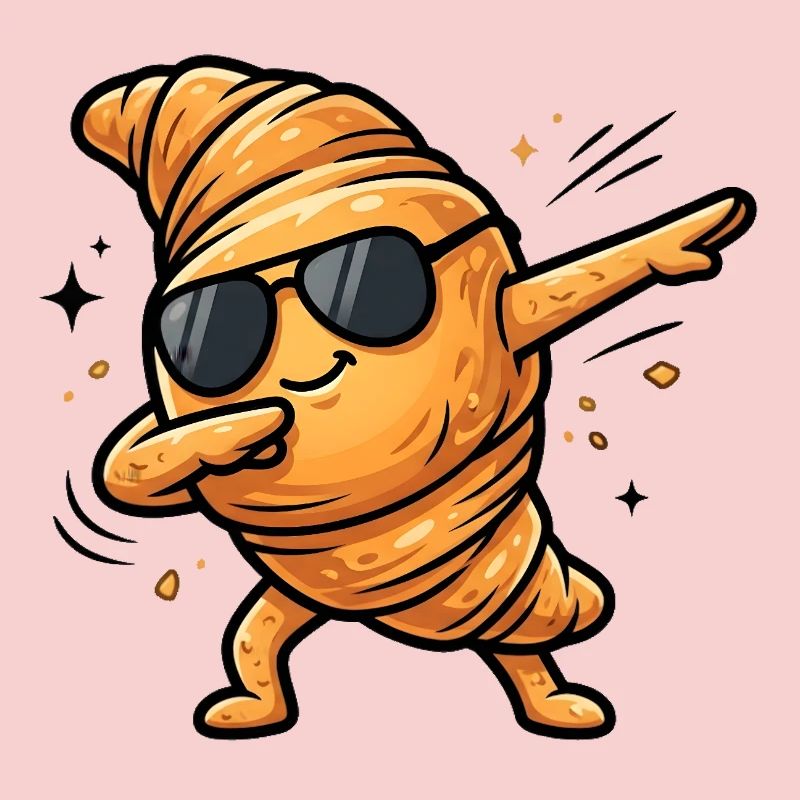 Croissant à tamponner
